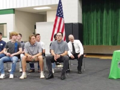Holtville High School Recognizes Students who will Join the Military after Graduation