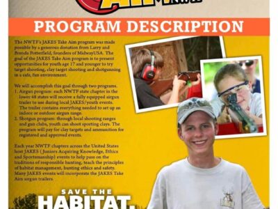 Elmore County NWTF Chapter to Host FREE Jakes Youth Event