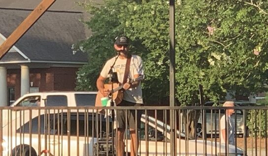 Brandon Elder Took the Stage for Yet Another Good Crowd at Tunes on the Green