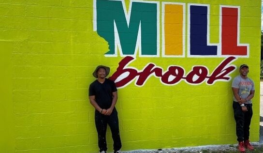 Millbrook Beautification Continues with Colorful Murals