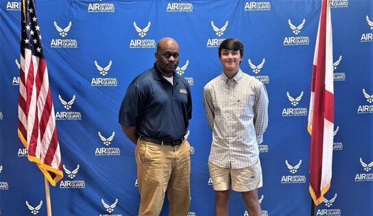 Landen Rigdon, recent Prattville Graduate, Joining Air National Guard