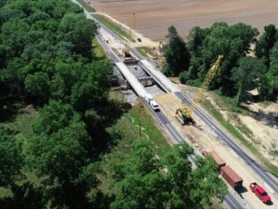 Due to extreme heat, expect Morning Work at Redland Bridge Project, Friday June 17th