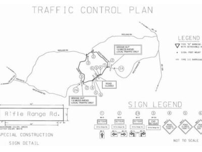 Rifle Range Road Bridge Replacement Work Set to Begin