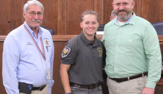 Autauga Commission Recognizes Deputy Allie Livingston’s Heroic Actions