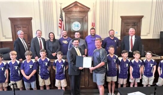 Elmore Commission Honors Tallassee 10U All-Star Team as State Champions