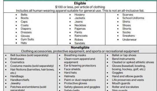 ‘Back-to-School’ Sales Tax Holiday Coming July 15th – 17th