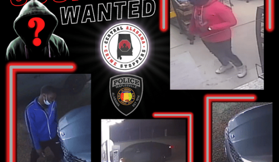 Central Alabama CrimeStoppers – Maplesville Police Seek Felony Theft Suspects