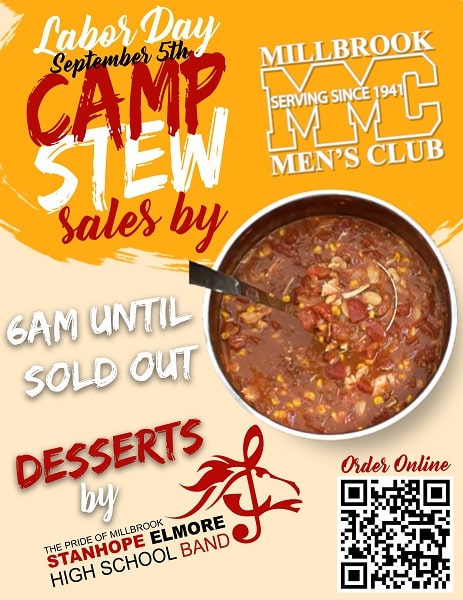 Stanhope Elmore Band to Partner with Millbrook Men’s Club at Annual Labor Day BBQ