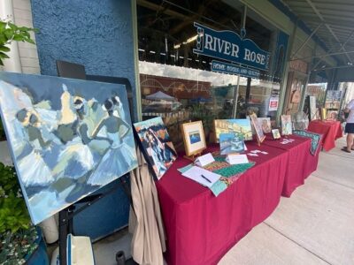 Downtown Artists Wetumpka Host First Art Show of the Season