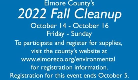 This is the Last Week to Sign Up for Elmore County’s Fall Cleanup