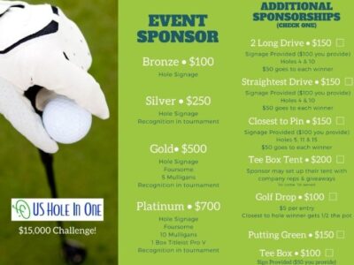 MACC 4-Person Scramble Coming Sept. 22 to The Pines; Sponsors, Players Sought