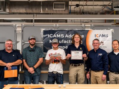 CACC Machining Students Finish Second at Inaugural Auburn University ICAMS Competition