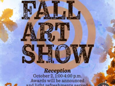 Prattville Fall Art Show Opens October 2