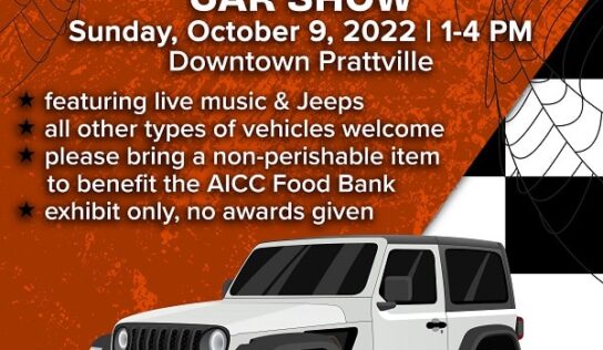 Prattville Jeepers Creepers Creekwalk Car Show in October