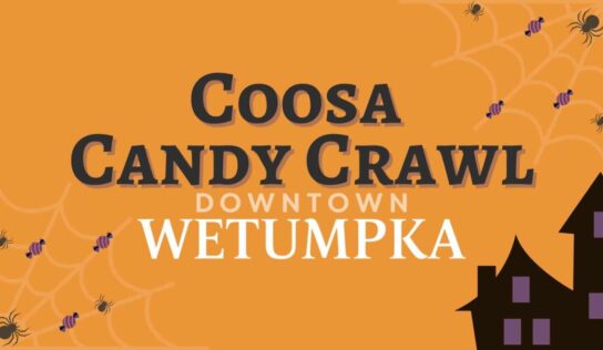 The Coosa Candy Crawl is coming to Downtown Wetumpka Oct. 27!