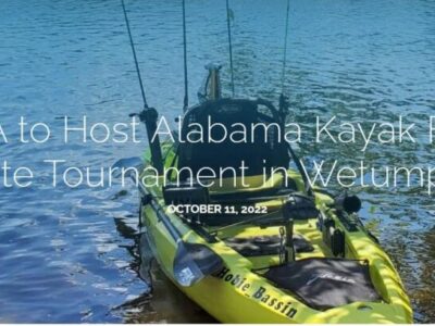 ECEDA to host Alabama Kayak Fishing State Tournament in Wetumpka this Saturday