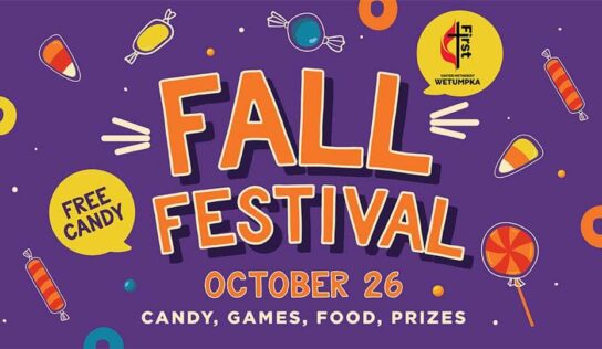 Wetumpka First United Methodist Church to host FREE Fall Festival Oct. 26
