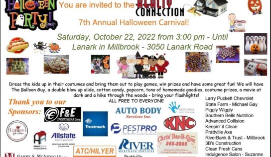 FREE Halloween Carnival at Alabama Wildlife Federation of Millbrook Saturday; Hosted by Realty Connection