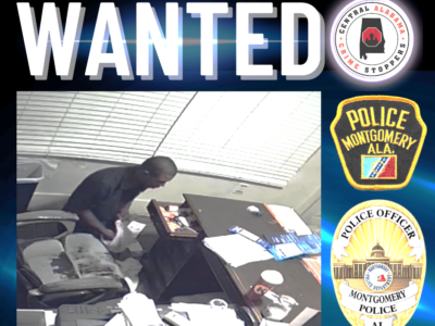 Reward offered by CrimeStoppers for information on Montgomery Burglary Suspect