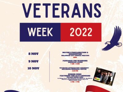 City of Millbrook planning Multiple events for Veterans Day Celebrations