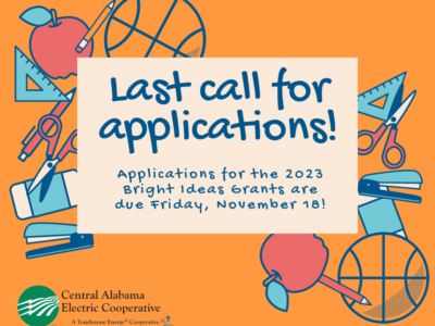 Last Call for Applications for Bright Ideas Grants; Deadline is Nov. 18