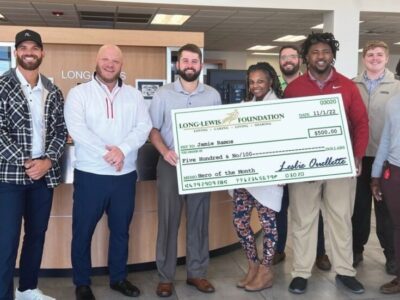 Jamie Ramos is the Long Lewis Hero of the Month for October