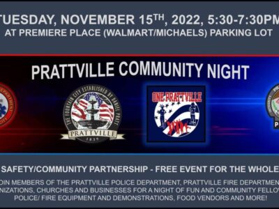 Prattville Community Night coming Nov. 15 to Premier Place Parking Lot