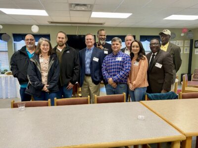 Officials meet at SEHS to Discuss Cooperative Agreement with Local Farmers To Feed Students