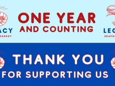 Legacy Seafood Market and Barbeque of Millbrook celebrates First Anniversary Today
