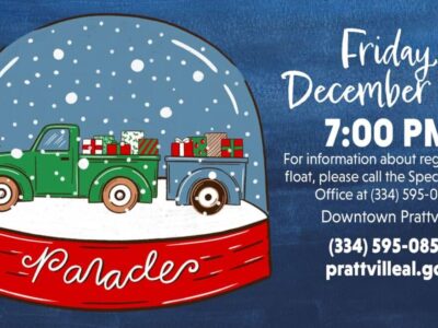 Prattville Christmas Parade is tonight at 7 p.m. in historic Downtown