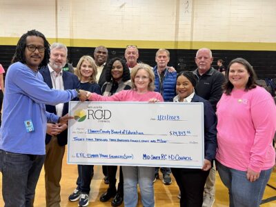 VEX IQ Slap Shot Challenge held at Wetumpka High School with $24,343 grant Presentation