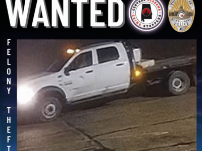 Montgomery Police Seek help in identifying Suspect for Theft of Property; Reward Offered