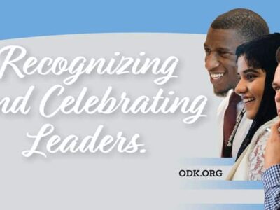 Omicron Delta Kappa Celebrates Area Students as new Members