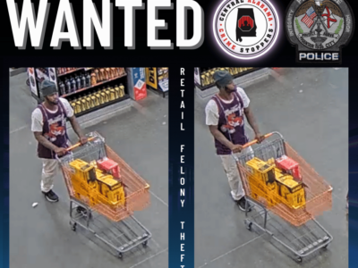 Prattville Police Seek Public’s Help to Identify Suspect in Felony Theft