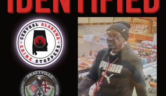 Prattville Police Identify Retail Felony Theft Suspect