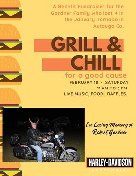 Benefit Set Feb. 18 at Harley-Davidson of Montgomery for Gardner Family of Autauga County
