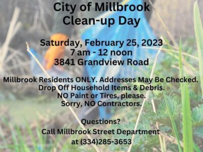 Millbrook Clean-Up Day is Saturday; for Millbrook residents only