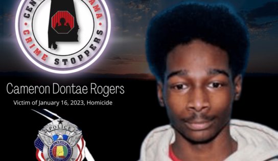 $1,000 Reward Offered for Information Regarding January Sylacauga Homicide