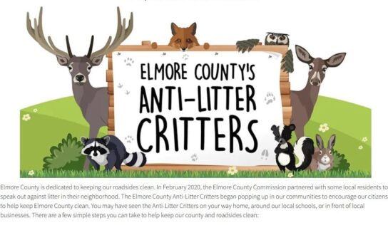 Elmore County Spring Clean-Up is March 31 to April 2; Where are Problem Areas?