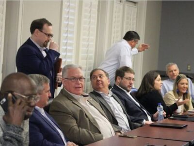 Participants at Tri-Government Meeting Monday cover Multiple Issues