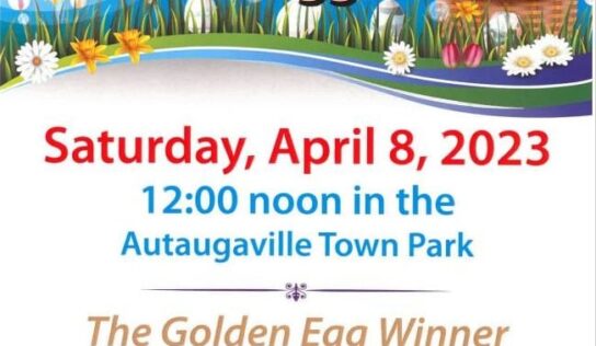 Annual Easter Egg Hunt for Autaugaville is April 8!