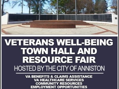 Alabama’s Challenge and City of Anniston to Host Veterans Well-Being Town Hall and Resource Fair