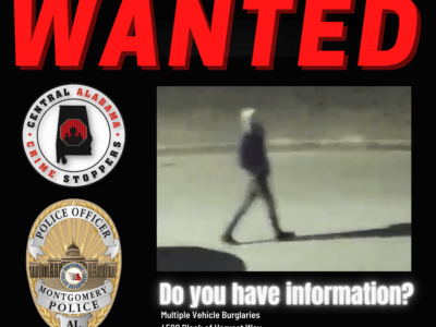 Montgomery – Multiple Vehicle Burglaries – Cash Reward Offered