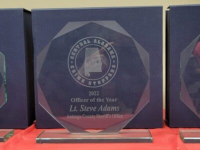 Autauga County Deputies named Officers of the Year by CrimeStoppers