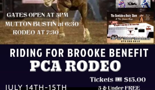 Donations Sought as Sheriff Harrell promises to ride a Bull for Benefit Rodeo in July