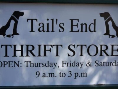 Tail’s End Thrift Store ‘Extravaganza’ all this Month; Special pricing, deals