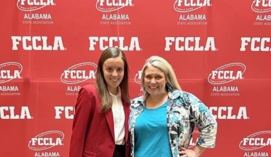 Olivia Giddens represents ECTC at FCCLA State Leadership Conference