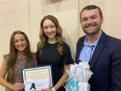 Courtney Sides, of Eclectic, awarded the Dean B. Albritton Memorial Scholarship