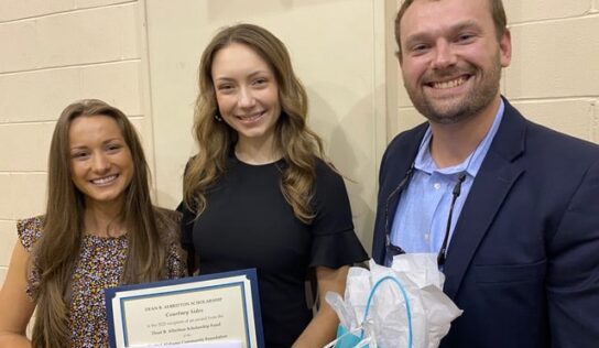Courtney Sides, of Eclectic, awarded the Dean B. Albritton Memorial Scholarship