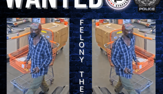Felony Theft in Prattville; CrimeStoppers Offers Reward for Information Leading to Arrest